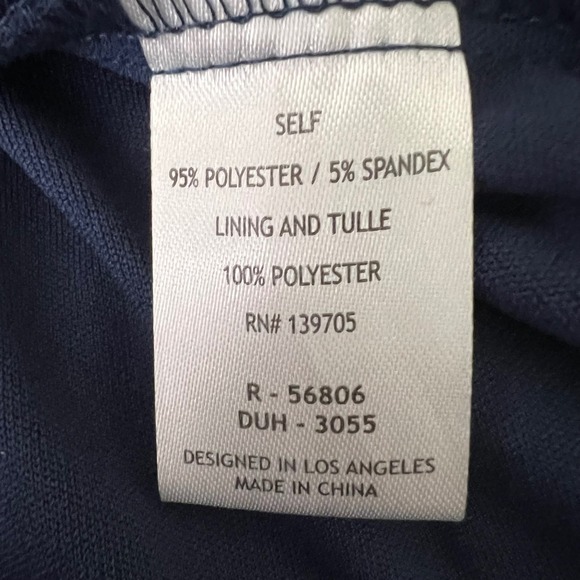 Emerald Sundae Floral Print Dress Open Back Fit & Flare Party Dress M - Picture 6 of 7